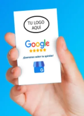 [TJT-GOO-W-001] Tarjeta google blanca