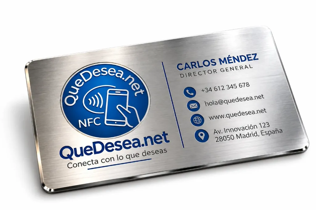 [PAC-TJT-MET-S-001] Custom Silver Metal Business Card